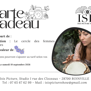 Carte Cadeau téléchargeable – Journée le cercle des femmes sauvages du 19/09/2026